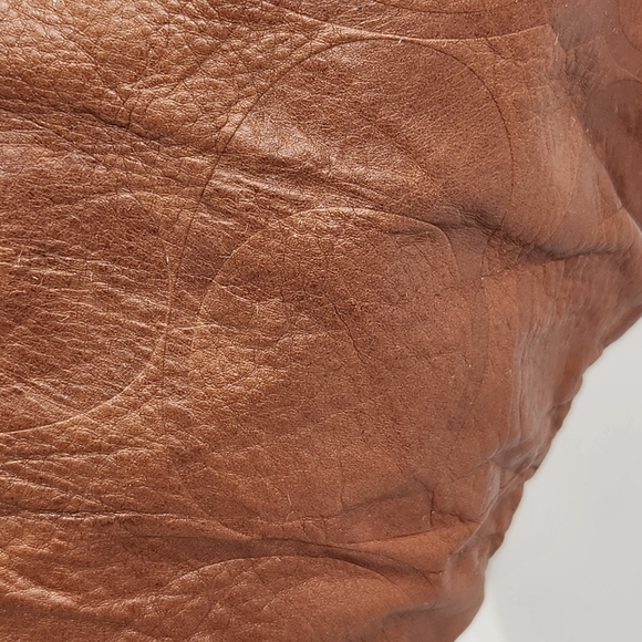 Coach boots women's 8.5B brown cognac leather knee high Meredith Q095 Made Italy - Picture 6 of 16